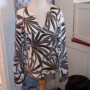 Tommy Bahama silk blend large 12/14 shirt